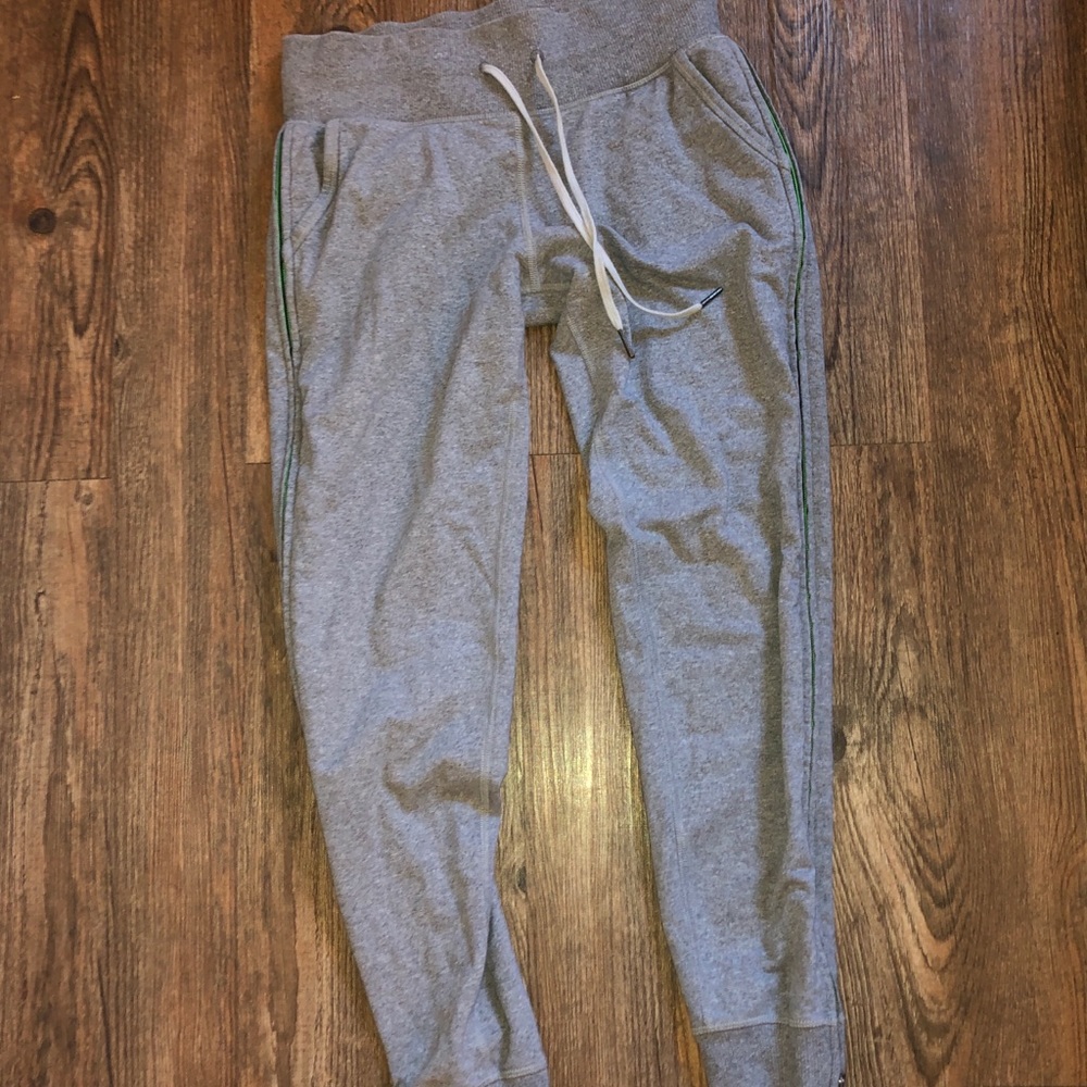 Rare Gray Lululemon Zip Up Joggers - Picture 2 of 2